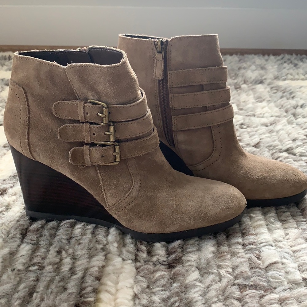 Franco Sarto Wedge Booties!